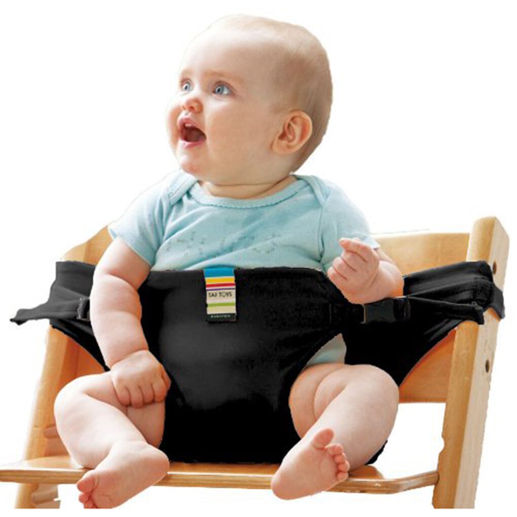 Portable Safety Baby Chair Harness Travel Foldable Washable Infant High Dinning Cover Seat