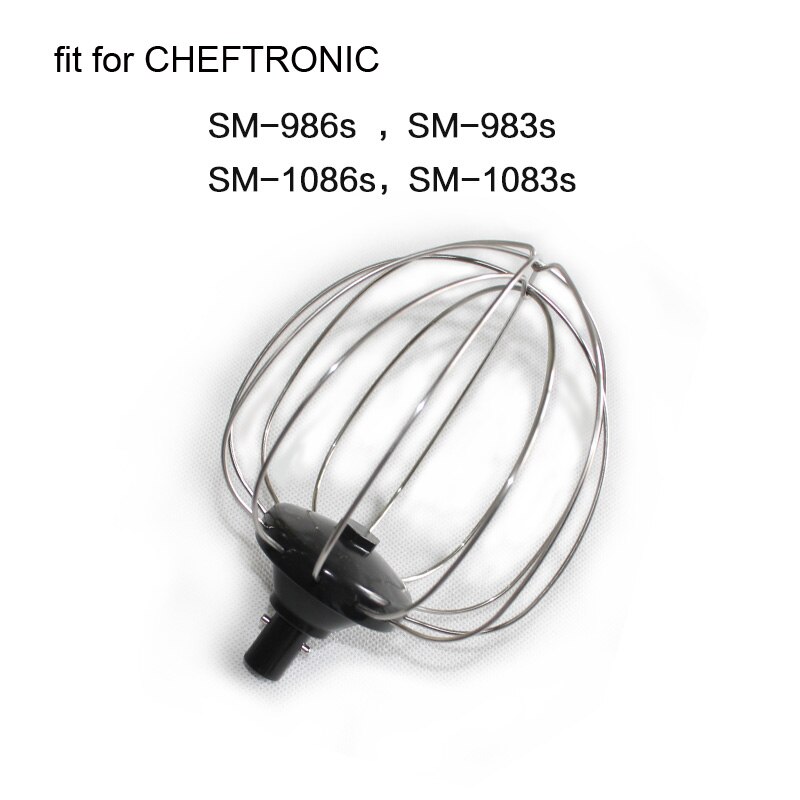 Blender Egg Beater Parts fit for CHEFTRONIC SM-966 SM-1066 SM-1086s SM-986s SM-1083s SM-983s Blender Parts Special Egg Whisk