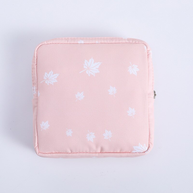 Pochette de serviette hygiénique femme fille sac de rangement serviette porte-carte de crédit porte-monnaie cosmétiques étui pour casque pochette sanitaire: 4