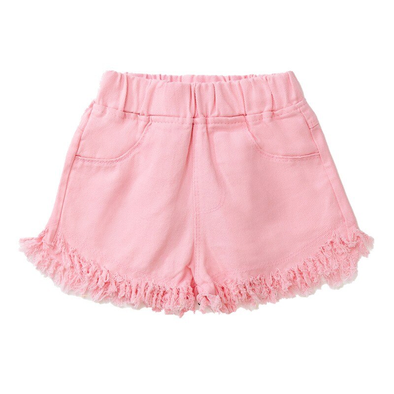Bébé fille été Shorts filles coton jean rose Denim pantalon court pour filles enfants enfants pantalons bas enfant en bas âge