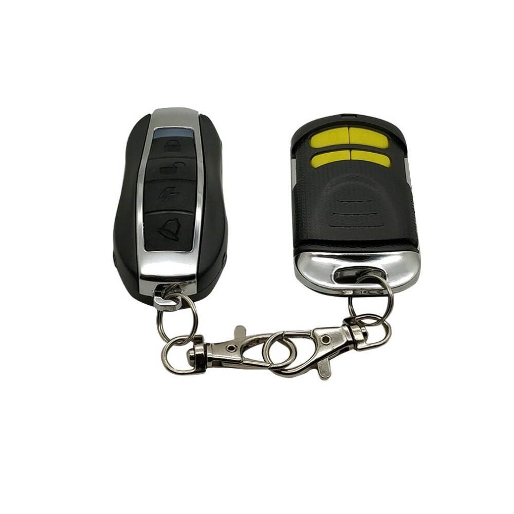 Motor Alarm Systeem - 12V Universele Dubbele Afstandsbediening Diefstalbeveiliging - Plastic - voor Motoren, Scooters