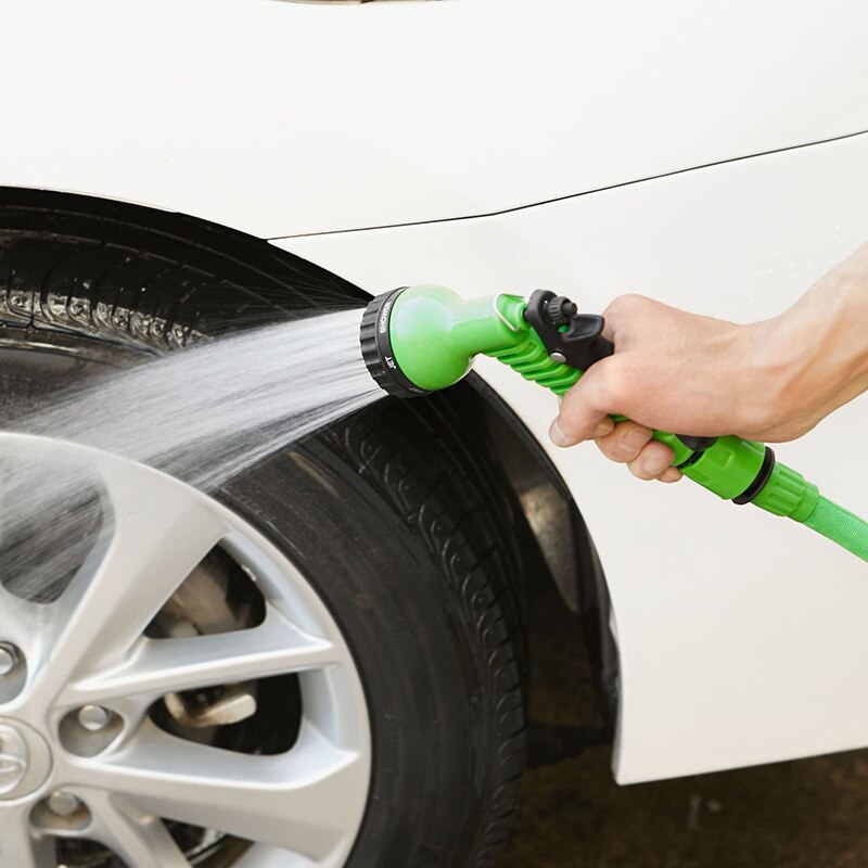 Garden Hose Pipe Water Hose Expandable Magic Hose 7 Patterns Water Gun Foam Pot flexible reels hose Car Wash Gun Sprayer