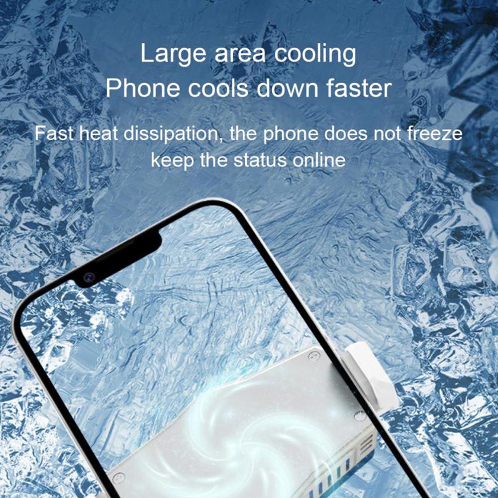 Chłodnica do telefonu komórkowego półprzewodnikowa chłodnica ciche chłodzenie mobilny wentylator cyfrowy wyświetlacz Led grzejnik do gier dla Xiaomi Realme