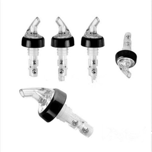 6x Schnaps Geist Spalt Messen Wein Schuss Ausgießer Flasche Spender Barware Werkzeug USA