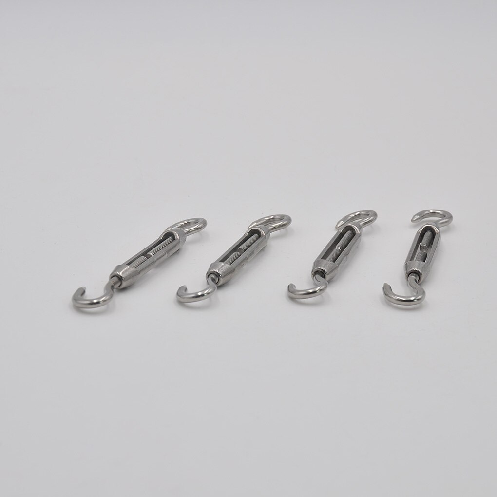 304 STAINLESS STEEL HOOK & HOOK TURNBUCKLE WIRE STRAINER TENSION - View #6