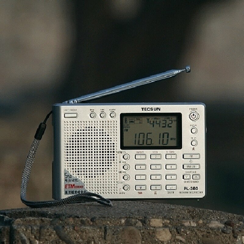 Tecsun PL-380 Radio DSP with AN-05L SW Band External Antenna Fm Am Stereo World Band Receiver VS Tecsun PL-310ET