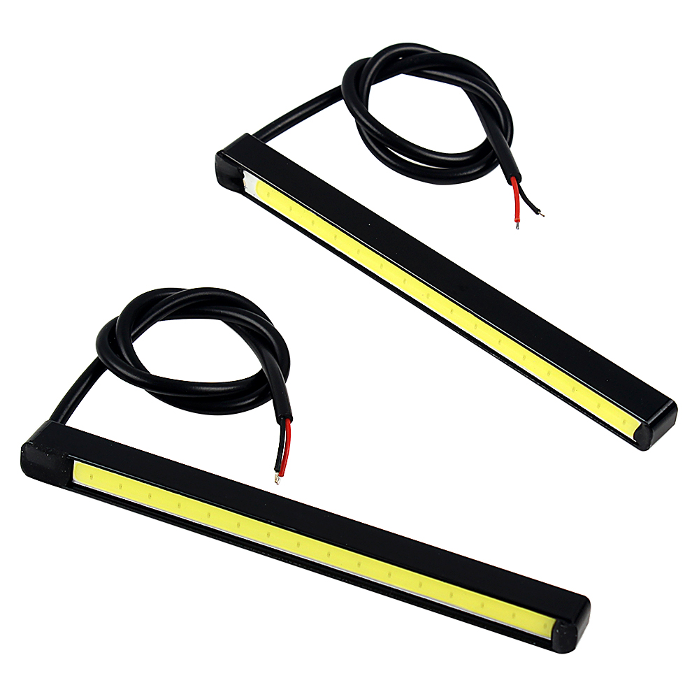2 stuks  dc 12v cob 10.5cm auto drl led dagrijverlichting mistlampen