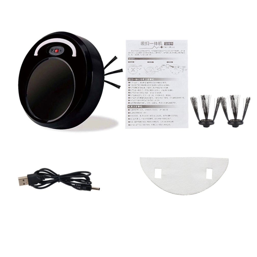 Automatic Robot Vacuum Cleaning Machine Intelligent Floor Sweeping Dust Catcher Carpet Cleaner For Home Cleaning: Army Green