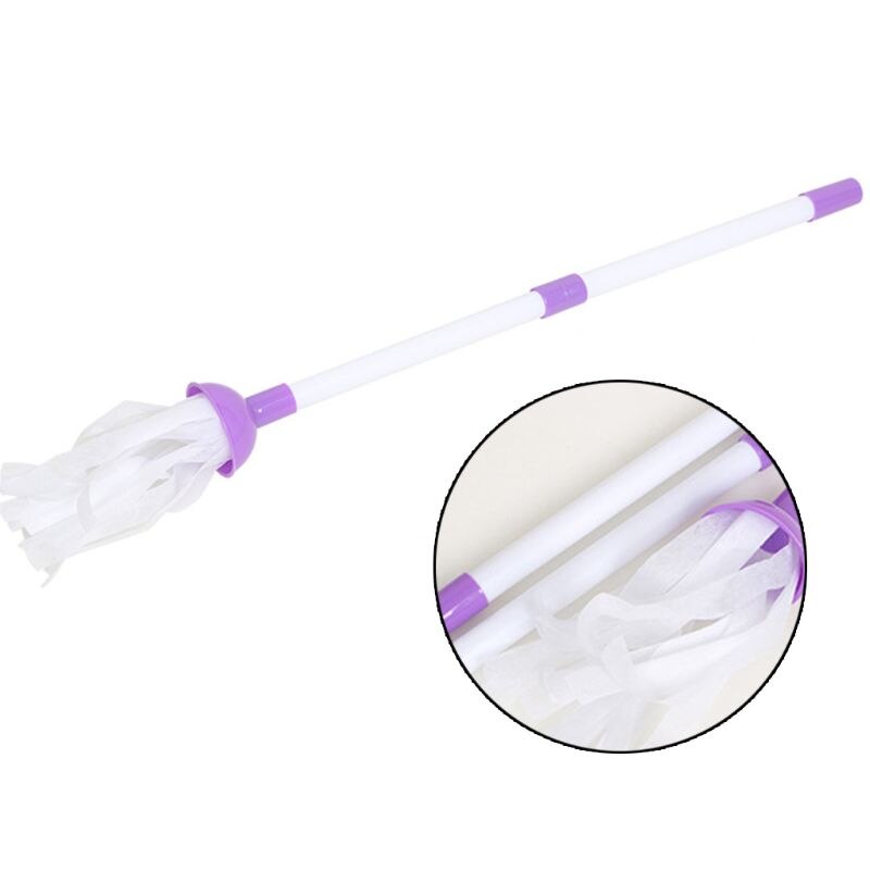 Cleaning Play Set Kids Role Play 6 Piece Broom Mop Bucket Dustpan