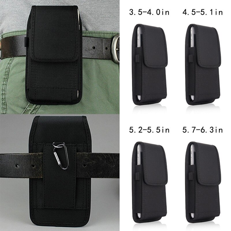Transport Cellulaire Support Pour Téléphone, Clip de ceinture, Accessoire de , sacs, téléphone, étui en Nylon, sac de taille Sport, pochette, ceinture