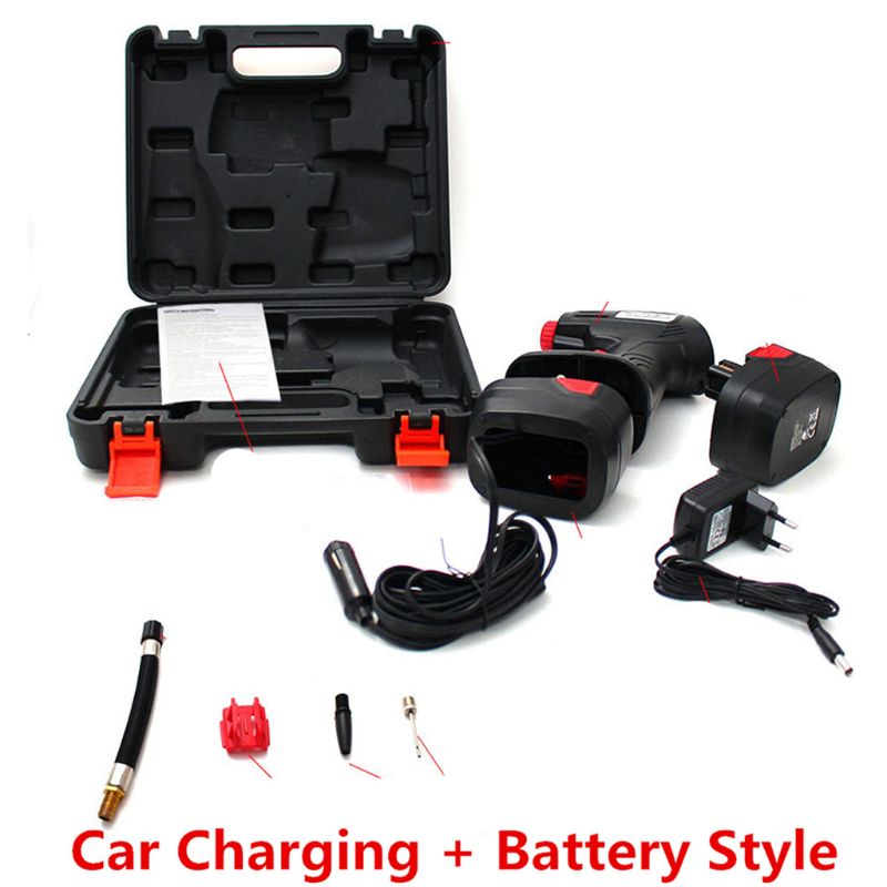 Portable Air Compressor Hawk Digital Car Pump Tyre... Grandado