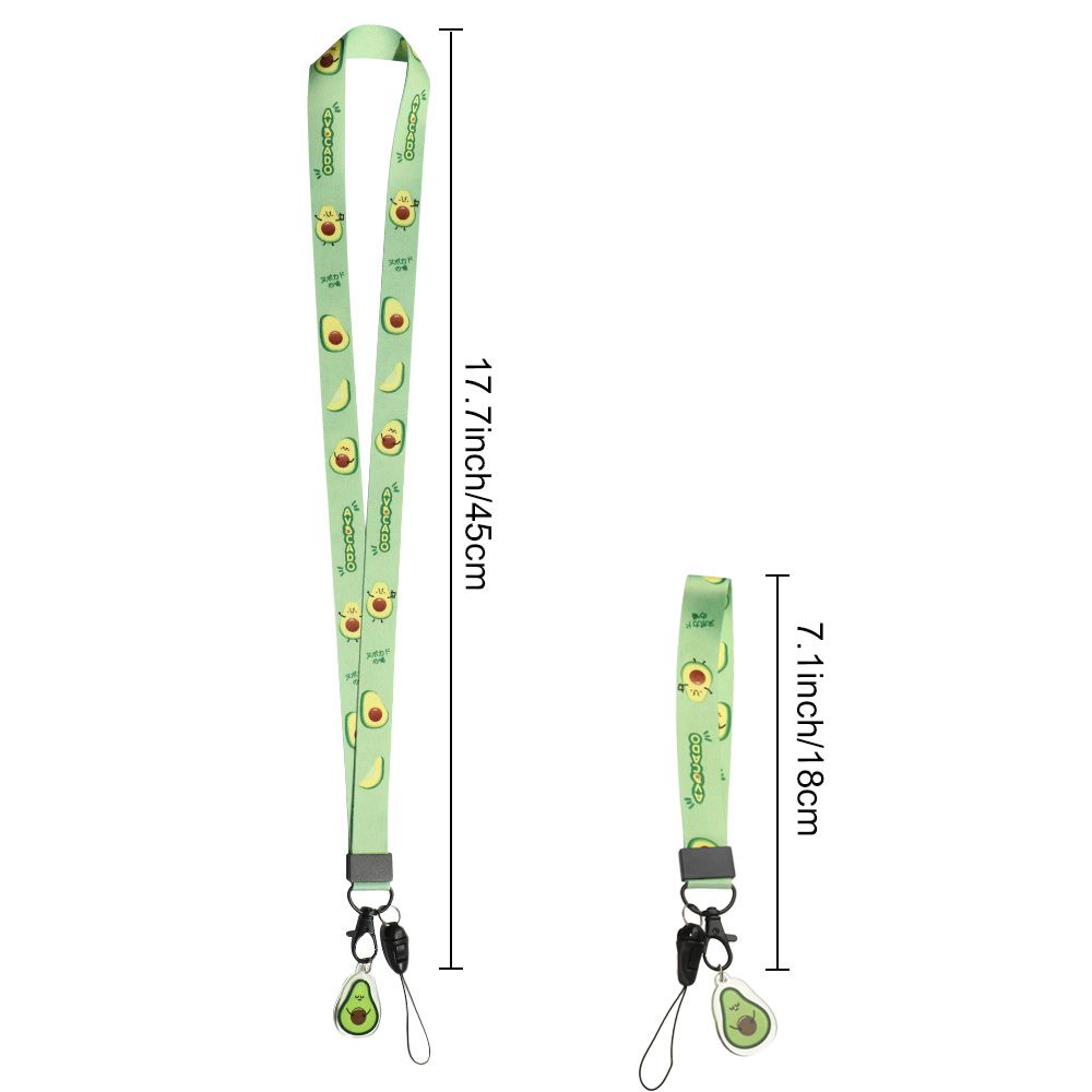 Short Nylon Neck Lanyard With Clip-On For Keys – Car-Themed (CC Collective)