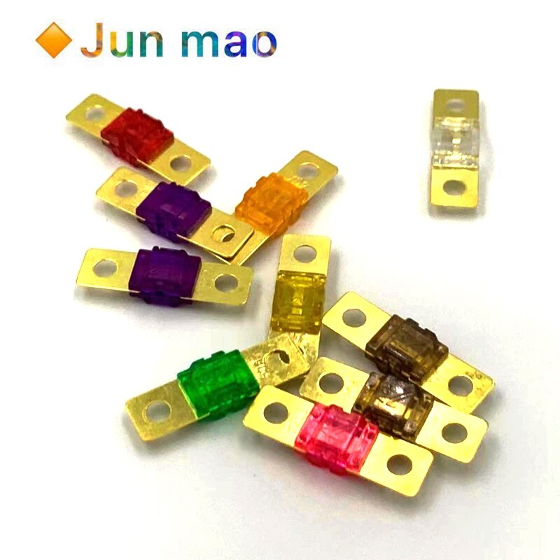 ANS FUSE 20A 30A 40A 50A 60A 70A 80A 100A 125A 150A 175A ANL Fusibles chapados en oro para coche Mini Audio estéreo para coche AFS Fusible
