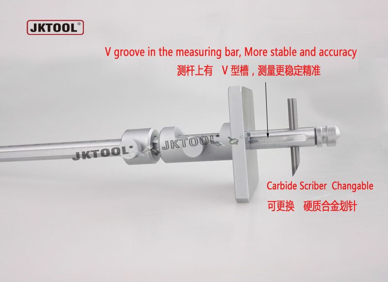 0-200mm Heavy Marking vernier caliper with Changeable Carbide scriber Heavy Marking Gauge with Changeable Carbide Tip Scriber
