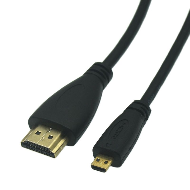 Cable Mini Micro HD a HDMI, adaptador de alta velocidad, enchufe chapado en oro para cámara, Monitor, proyector, Notebook, TV, 10M, 0,3 M, 1M