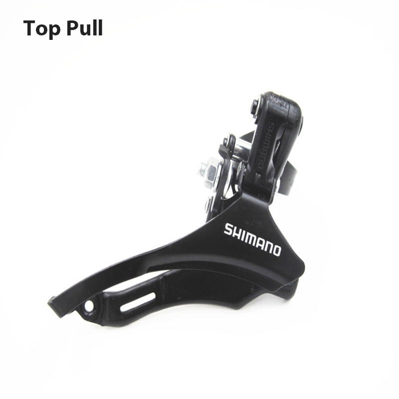 Shimano – dérailleur avant FD-TZ30 en noir et argent, 31.8mm pour pédalier 42T-48T: TP