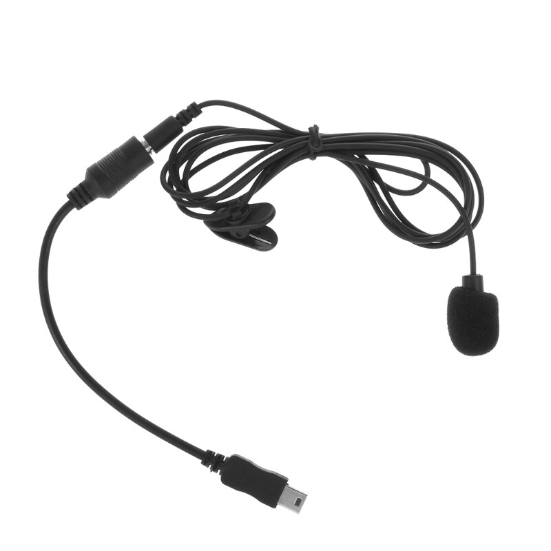 3.5mm Externe Clip Mini Microfoon met Adapter Kabel voor GoPro Hero 4 3 + 3 Camera