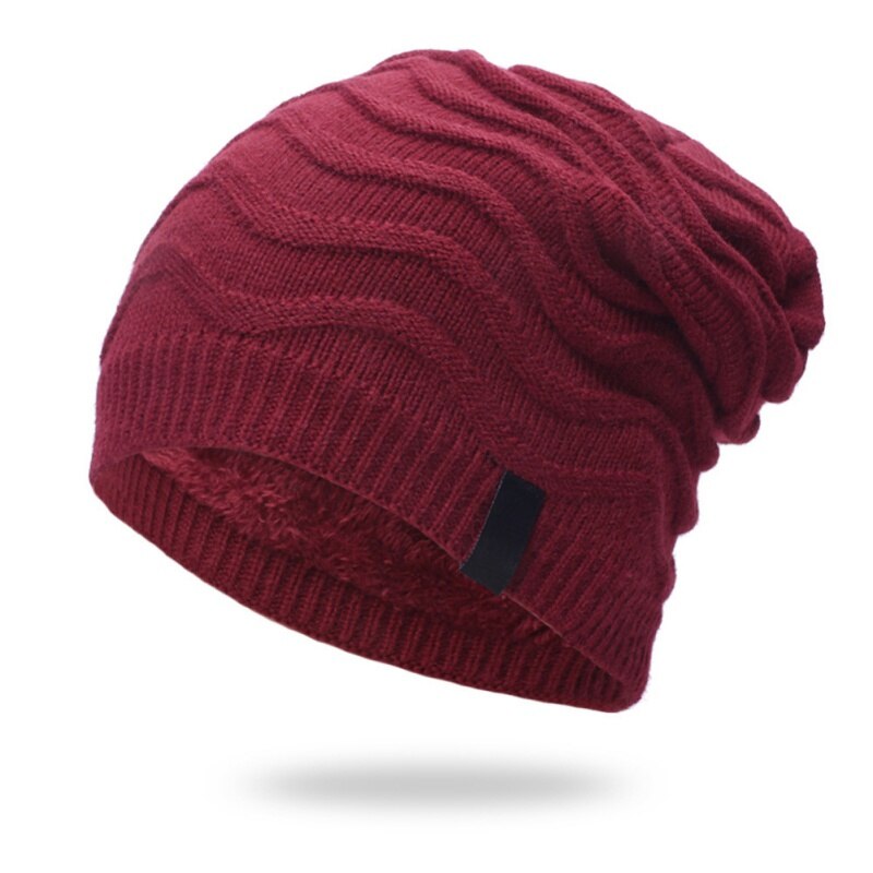 Vinter beanies mænd kvinder strikket hat kasket udendørs løbende vindtæt beany maske gorras motorhjelm varm baggy vinter hatte