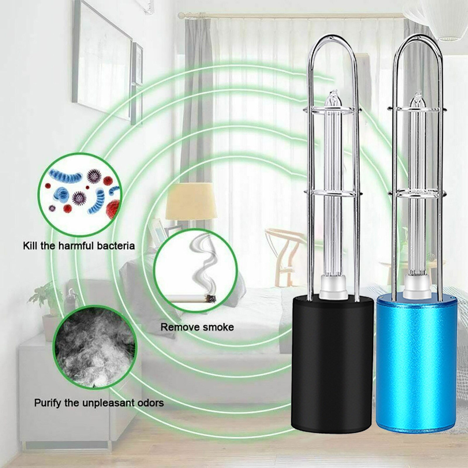 Portable Ultraviolet Germicidal Lamp, Rechargeable Household Ultraviolet Germicidal Lamp, Ultraviolet Germicidal Lamp Sterilizer