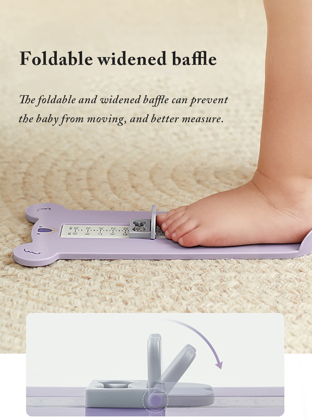 Bc Babycare Baby Voet Maatregel Gauge Kids Schoenen Heerser Voet Lengte Meten Apparaat Tool Baby Voeten Fitting Item