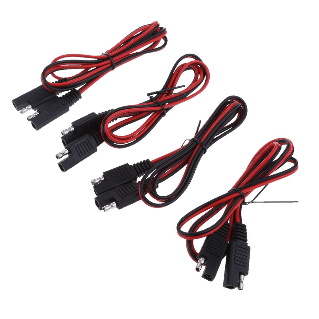 Heavy Duty Quick Disconnect Wire Harness SAE Connectors Kit - 18 Gauge