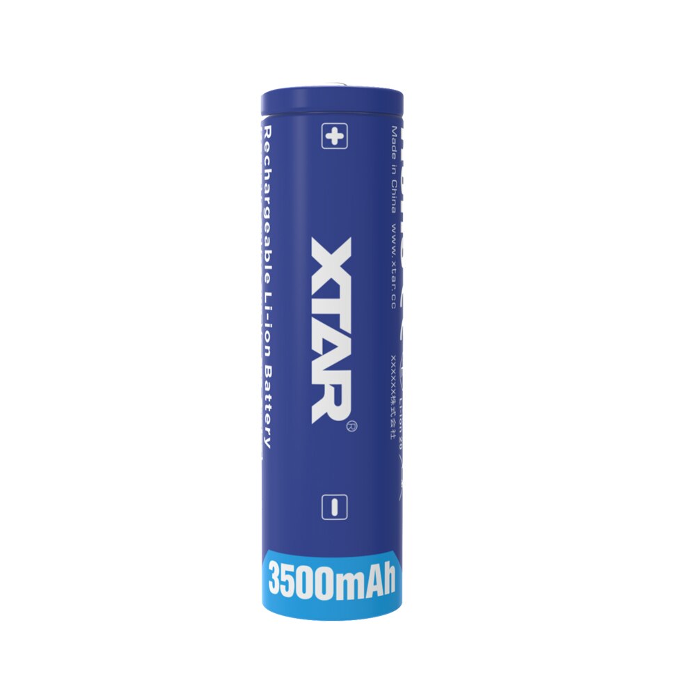 Akumulator litowy XTAR 18650 3,6 V 3500 mAh do akumulatorów latarki Oryginał