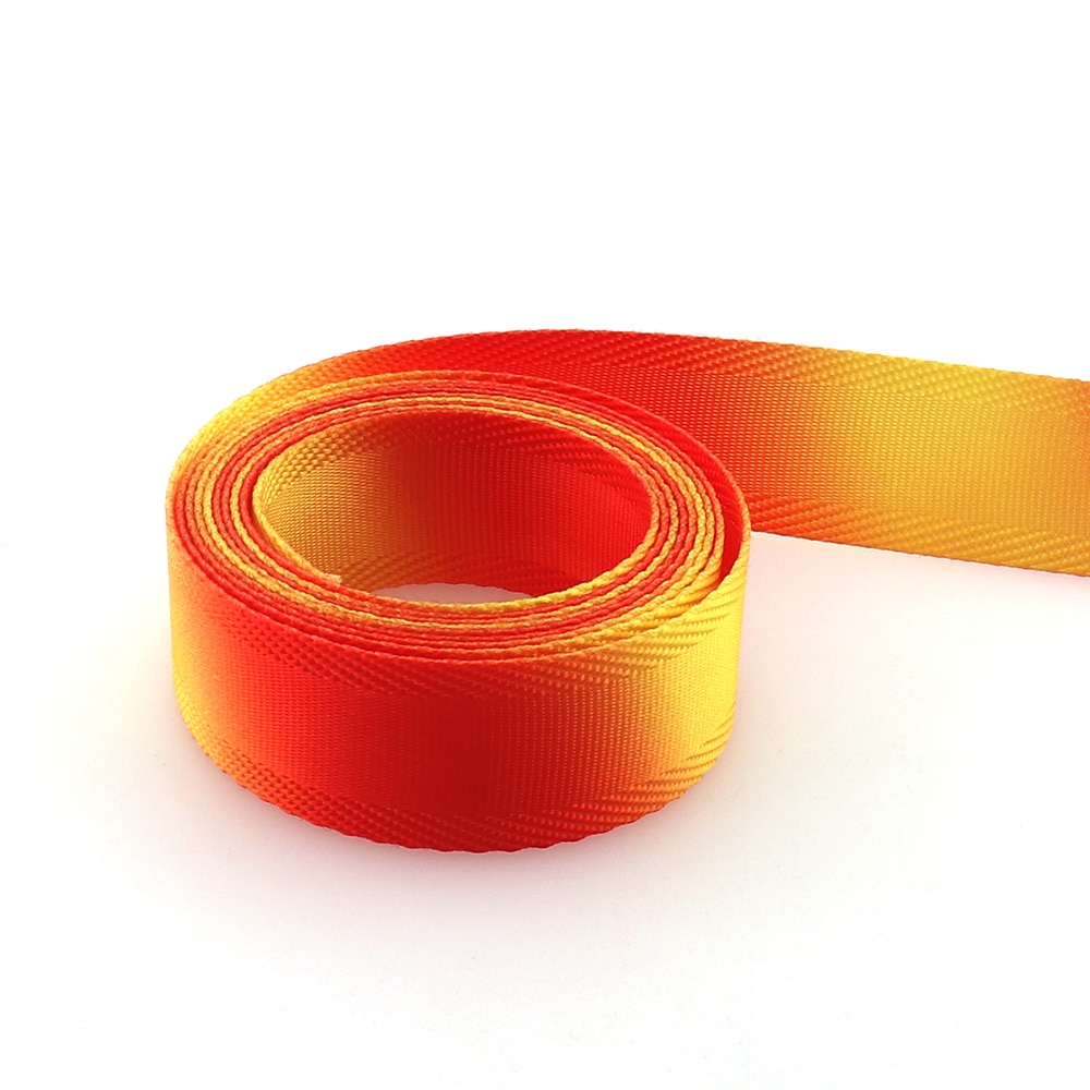 20mm(3/4'') Colorful Red and Yellow Ribbon... – Grandado
