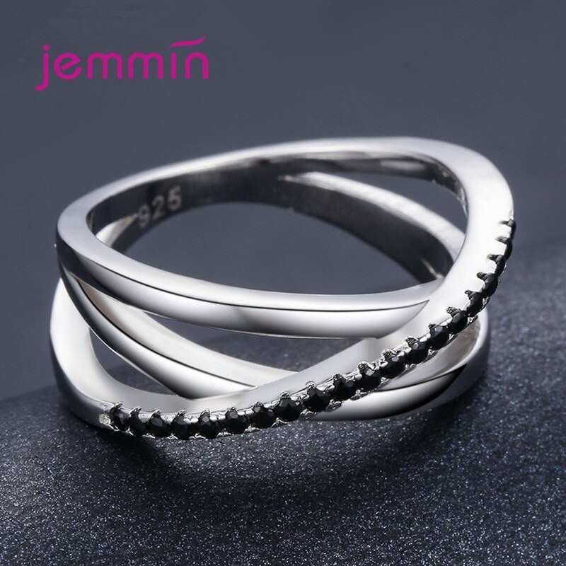 925 Silver Adjustable Open Ring Trend Retro Forth Layer Cross Irregular Ring Party