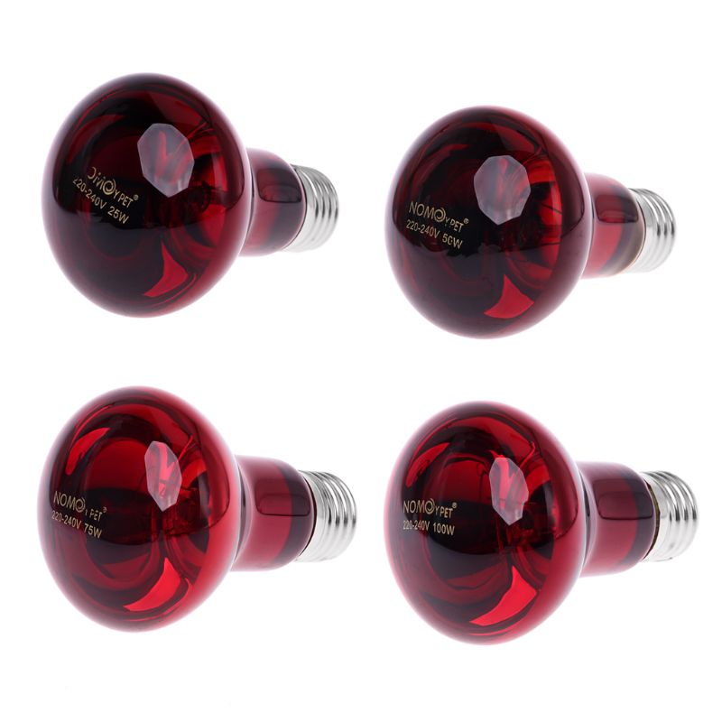 Reptile Amphibian Infrared Heat Bulb Uva Glass Daylight Moonlight Basking Spot