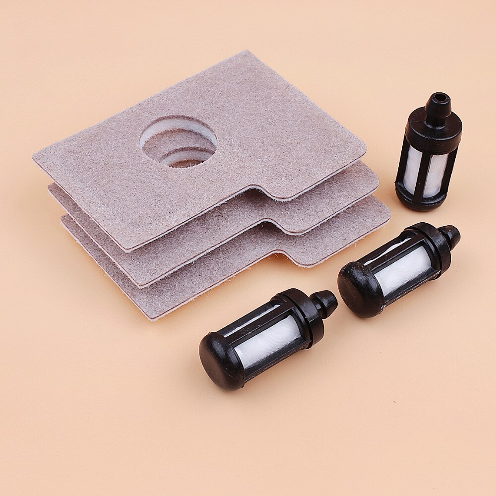 Kit de reparación de filtro de aire de doble capa para Stihl MS180 MS 180 C MS170 018 017 motosierras de Gas piezas de repuesto 11301240800