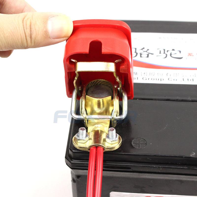 2 uds 12V 12V batería de liberación rápida batería de conectores de desconexión rápida terminales conector de batería interruptor 1PC positivo + 1PC negativo: Default Title