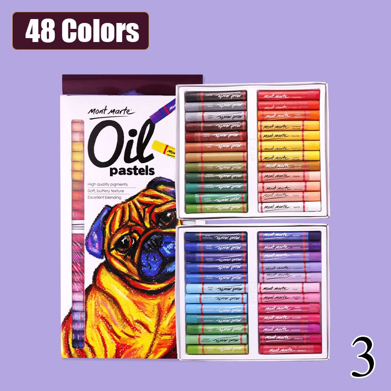 12/24/48 farver olie pastel kunst tegning farve farveblyant blød tør pastel til kunstner studerende graffiti maleri tegning