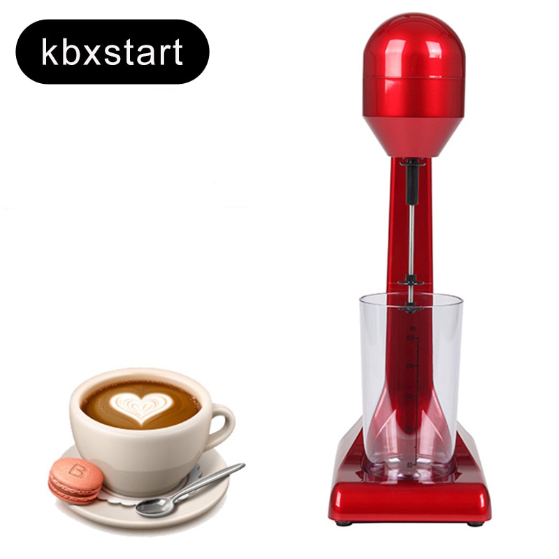 Bærbar elektrisk melkeskummer melkemikser kaffemikser skummaskin mikser blender multifunksjonell food maker milkshake 220v