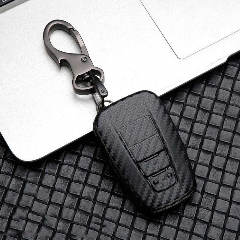 2 3 boutons ABS gommage voiture télécommande clé Fob coque housse pour Toyota Auris Corolla Avensis Verso Yaris Scion TC IM voiture style: E-black