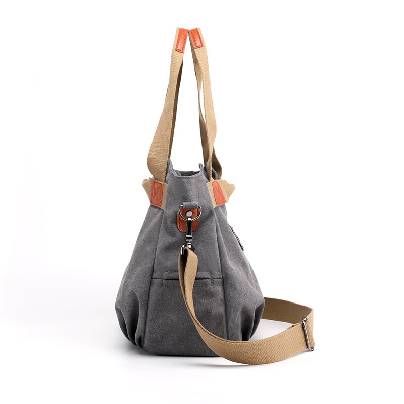 13 kleuren Mode Vrouwen Canvas Handtassen Messenger Tassen Vrouwelijke schoudertassen Dames Crossbody Tote Bag Bolsas