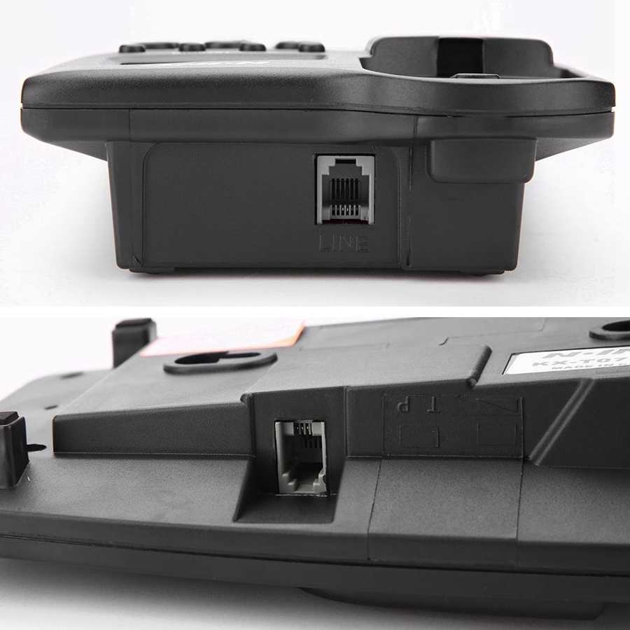 2 in 1 Wired Telephone Desktop and Wall Phone Office Landline Telephone for Smart Home Hotel FSK/DTMF dual system