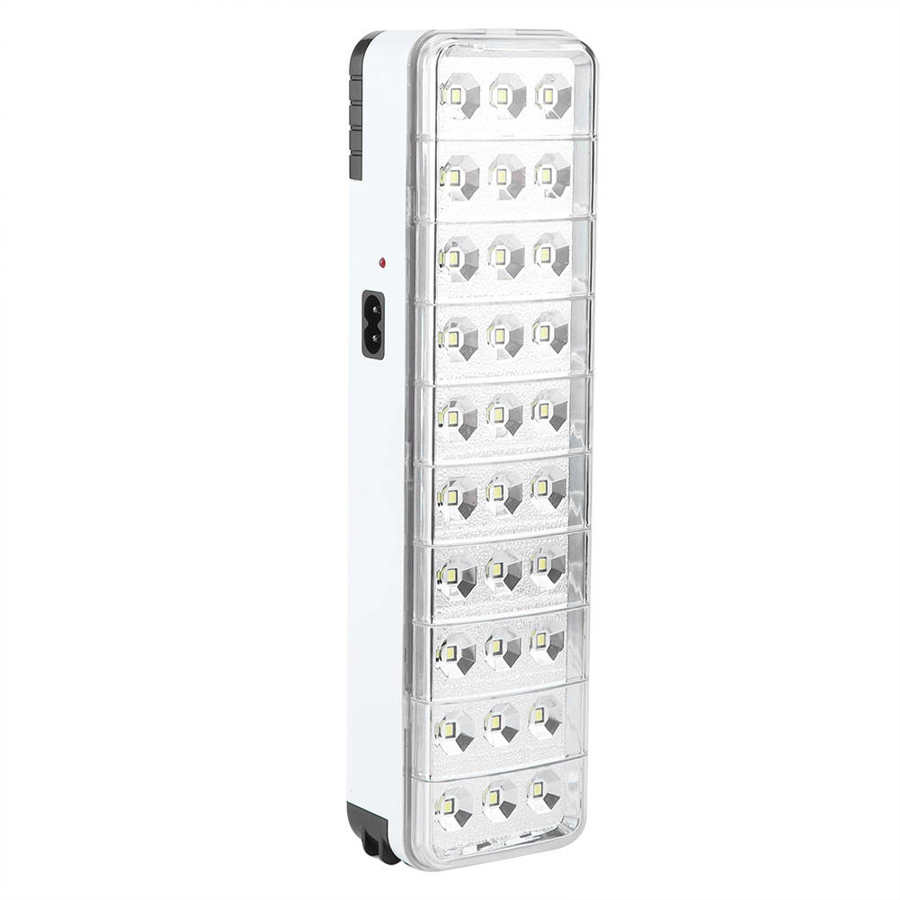 Emergency Light 30LED Charging Emergency Light Ceiling Wall Light for Home Outdoor Camping EU Plug AC110-250V