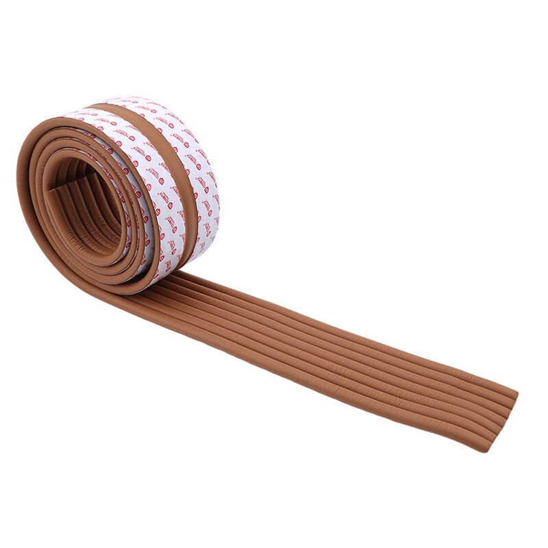 Beschermtape baby randbeschermers multifunctionele beschermstrip kleuterschool anti-botsing anti-botsingsbeschermingsstrip: Bruin