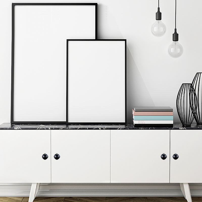 Round Shape Solid Brass Cabinet Knobs And Handles Cupboard Wardrobe Vintage Knobs Drawer Pull Handles