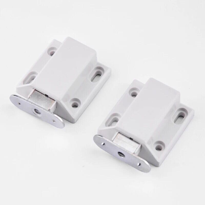 4Pcs Onzichtbaarheid Push To Open Magnetische Deur Lade Kast Vangst Touch Latch Kast Push To Open Kast Vangst