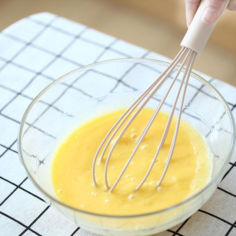 Kitchen Silicone Whisk Egg Beater 17cm Egg Mixer Kitchen Utensil Egg Tools Cooking Foamer Wisk Cook Blender