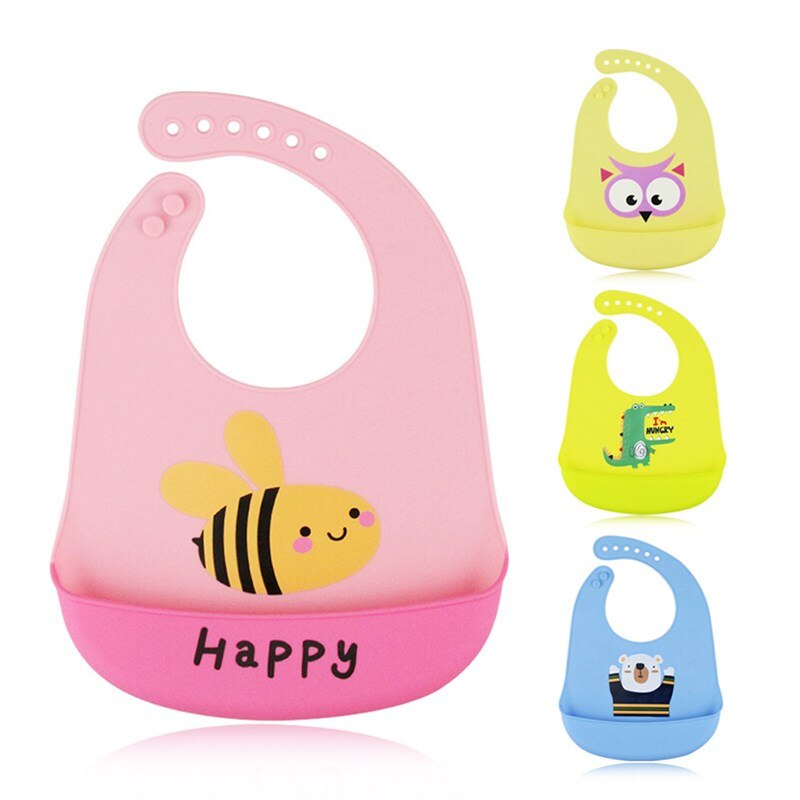 1Pc Drie-Dimensionale Waterproof Bib Voor Baby En Baby Eten Super Zachte Siliconen Bib Voor Kinderen Baby Producten