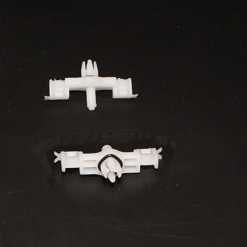 Tira de ajuste de puerta para VW Touareg Porsche Cayenne, placa de presión de umbral, Clip fijo, sujetadores de plástico, 4 Uds.