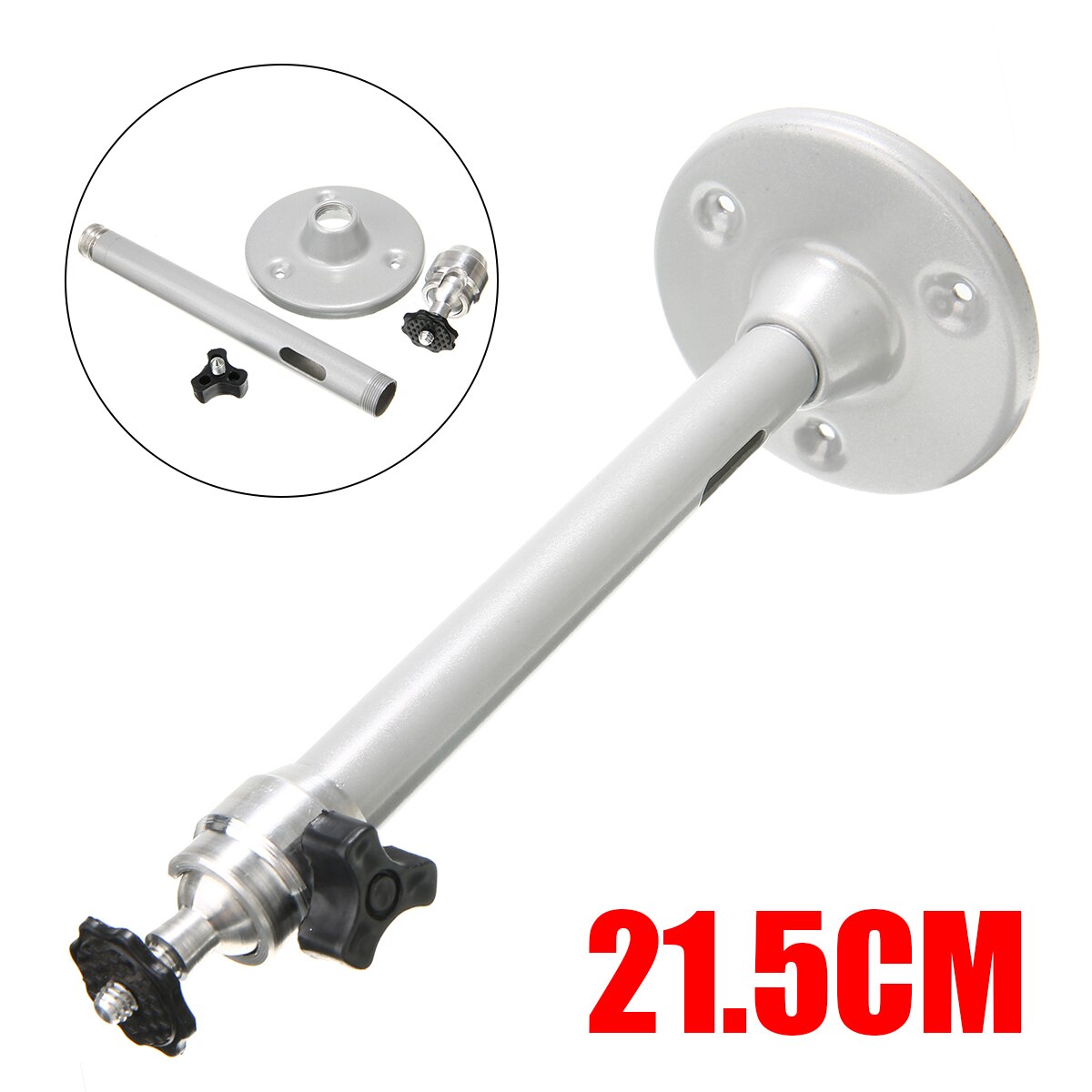 22cm Mini Projector Bracket Adjustable 360 Degree Projector Ceiling Mount Tabletop Stand For DLP Digital Camera 35mm SLR