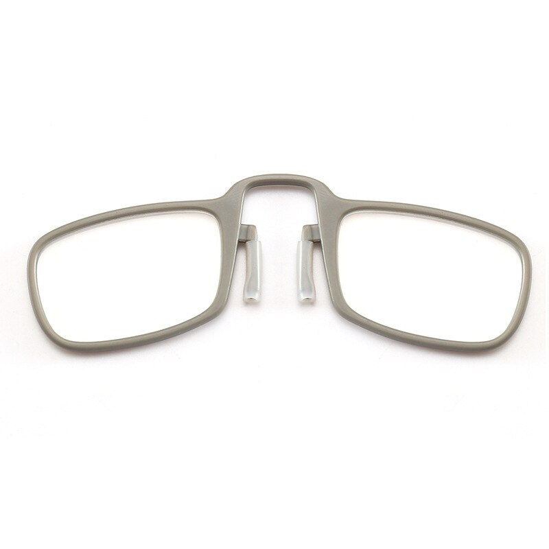 Clip gafas De lectura hombres mujeres Mini ultraligero SOS cartera óptica más antigua con caja Oculos De Grau plegable Glasse: +150 / 3