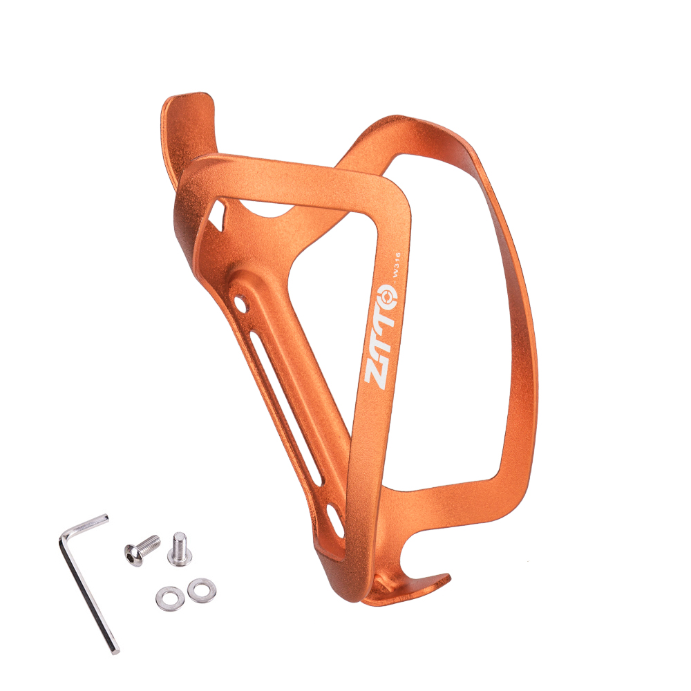 ZTTO vtt porte-bidon ultraléger en alliage d'aluminium haute résistance support d'eau accessoires de cyclisme pour VTT vélo de route: WHITE