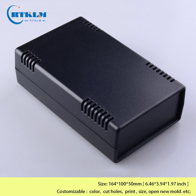 Caja de instrumentos de plástico para proyectos de plástico, caja de plástico abs para proyectos de bricolaje, caja de conexiones para electrónica, 160x100x51mm, 1 unidad