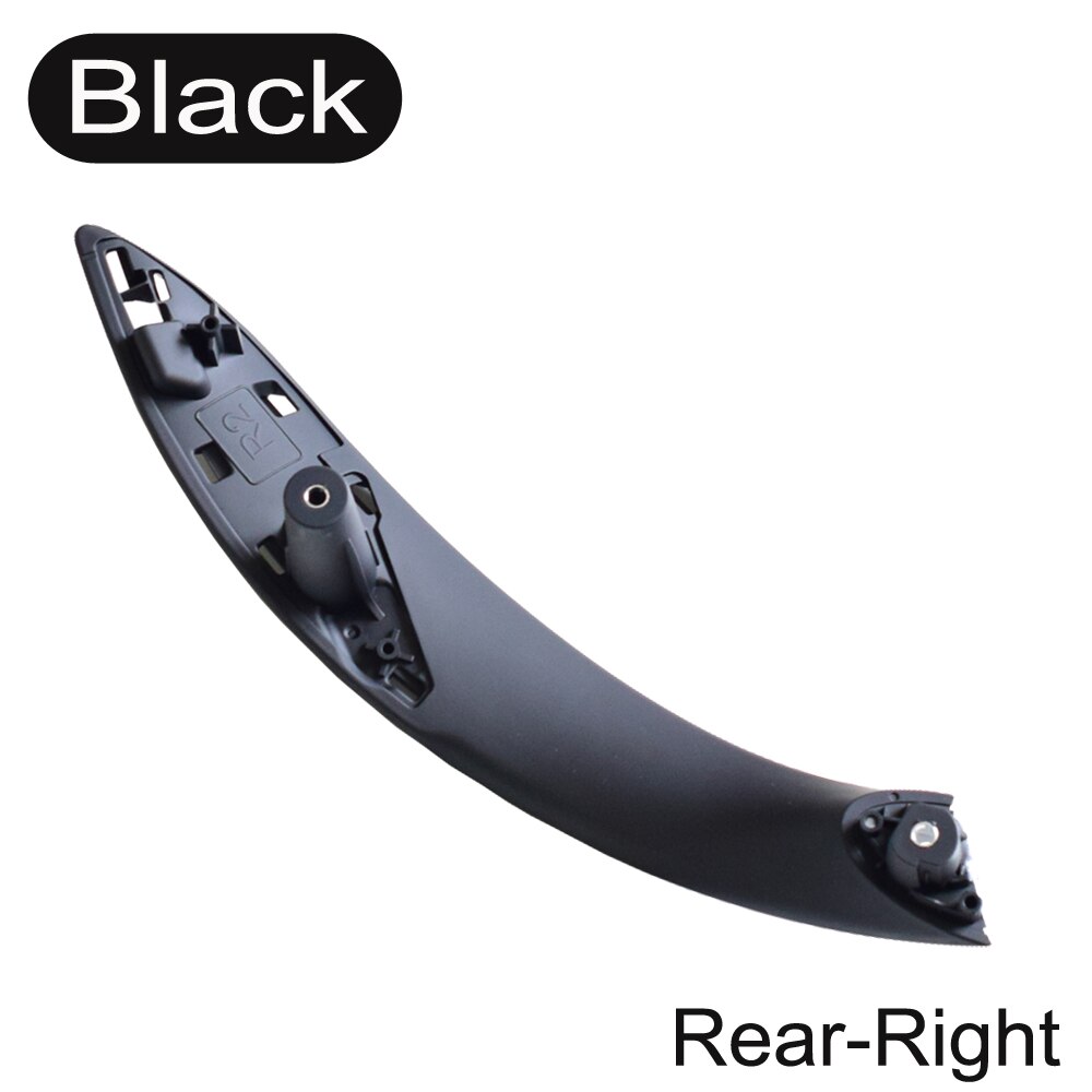 Reposabrazos de puerta Interior izquierda y derecha para BMW, cubierta embellecedora de Panel, para BMW Serie 3, F30, F32, F33, F34, F35, F36, F82: Rear-Right-Black