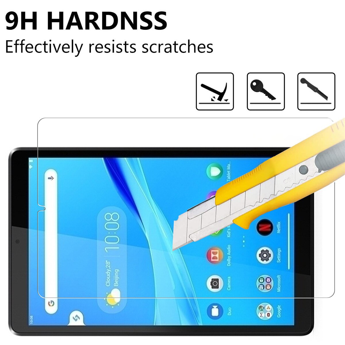 for Lenovo Tab M8 HD /Lenovo Tab M8 FHD (8.0") TB-8505F TB-8505X TB-8705F TB-8705N Screen Protector Tablet Protective Film