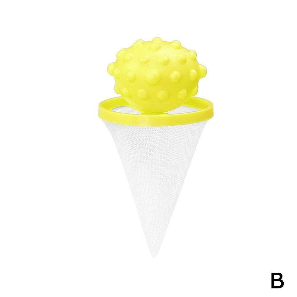 Floating Style Laundry Artifact Laundry Ball Flower Shape Mesh Bag Floating Lint Hair Catcher Dirt Catch Washing Machine: B